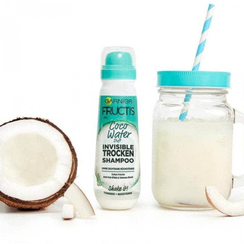 Garnier Fructis Invisible Dry Shampoo with Coconut Water and Fresh Coconut Scent 100ml