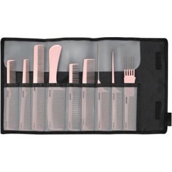 JAGUAR A-Line Hair Comb 9-Piece Set Arctic White 0.19kg