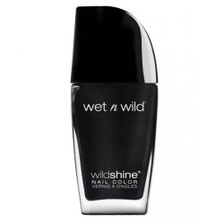 Wet 'n' Wild Wild Shine Nail Color Black Crème 12ml