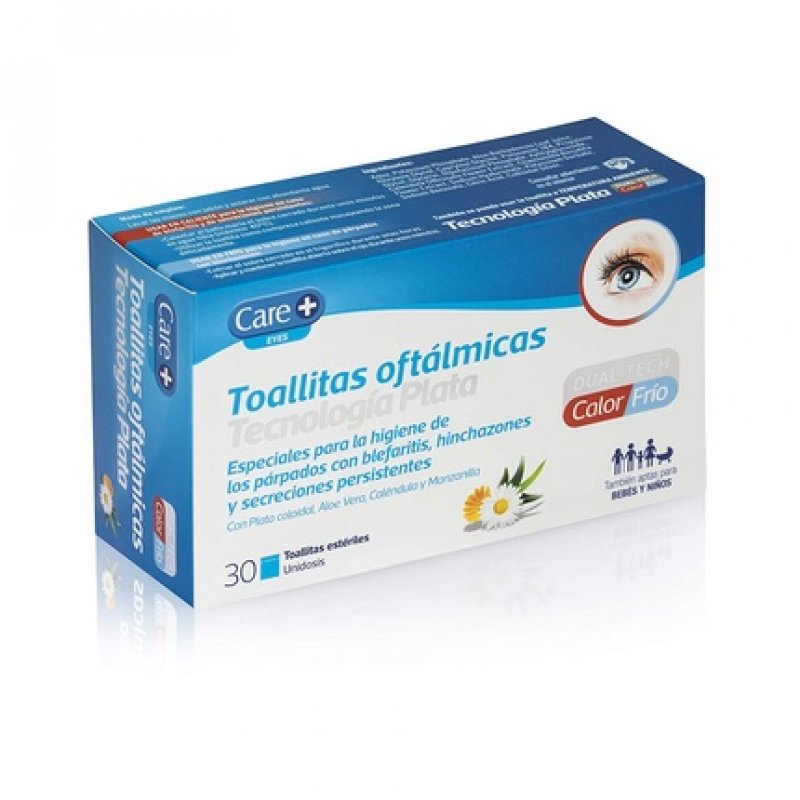 Care Ophthalmic Silver Technology Wipes 30 Units