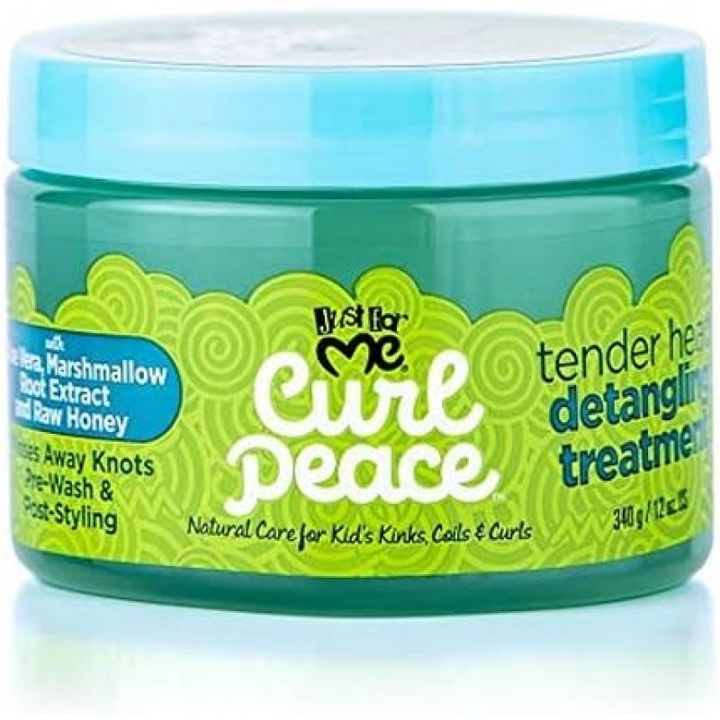 Just for Me Curl Peace Tender Head Detangling Hair Treatment 12oz