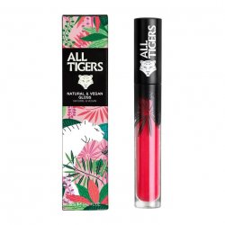 All Tigers Natural & Vegan Gloss 801 Raspberry Red 8ml