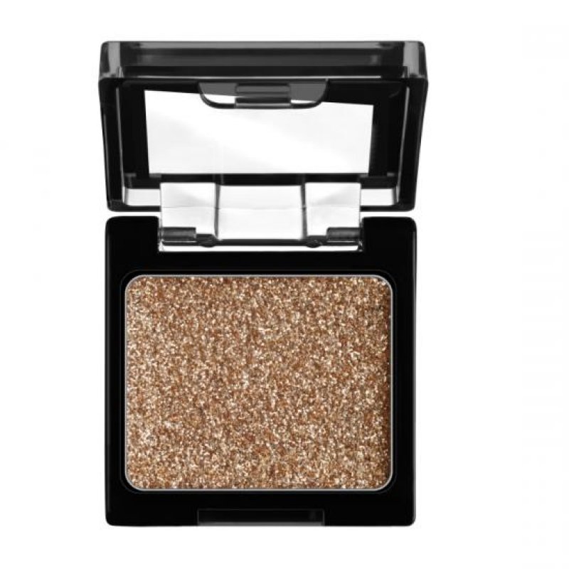 Wet 'n' Wild Color Icon Glitter Single Eyeshadow Hydrating Formula Silky Texture Professional Makeup Brass One Size