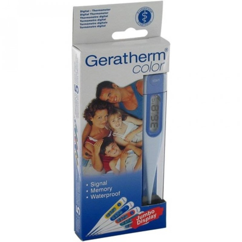 GERATHERM Digital Color Fever Thermometer