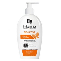 AA Intim Protection & Care Sensitive Emulsion for Intimate Hygiene 300ml Dispenser