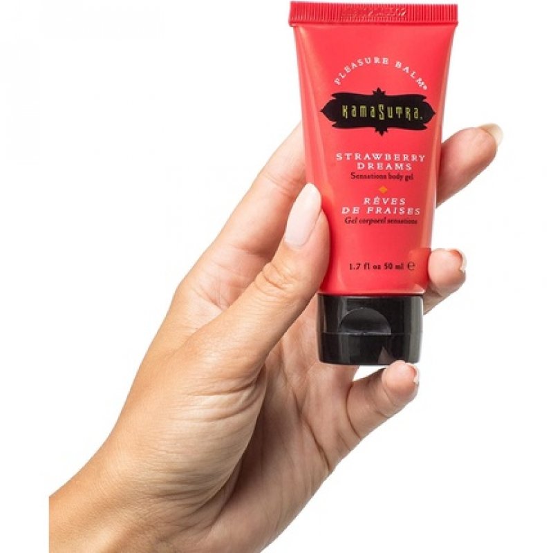 Kama Sutra Stimulating Pleasure Balm Strawberries and Champagne 1.7 Ounce