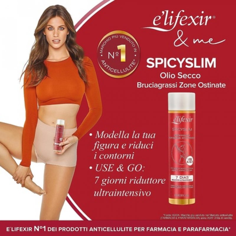 E'LIFEXIR Spicyslim Ultra Intensive Fat Burning Action Dry Oil 150ml