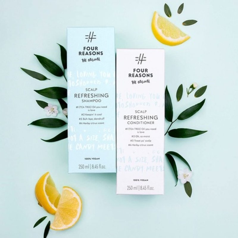 Four Reasons Original Scalp Refreshing Conditioner with Tea Tree Oil 8.45 fl.oz