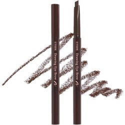 Etude House Drawing Eye Brow 3 Brown 21AD Long Lasting Eyebrow Pencil for Soft Textured Natural Daily Look Eyebrow