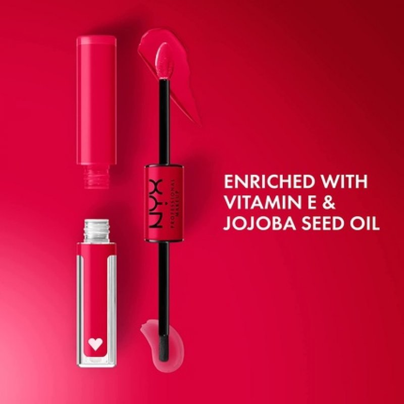 Nyx Professional Makeup High Pigment Long Lasting Lip Gloss Shine Loud 18 On A Mission 8ml