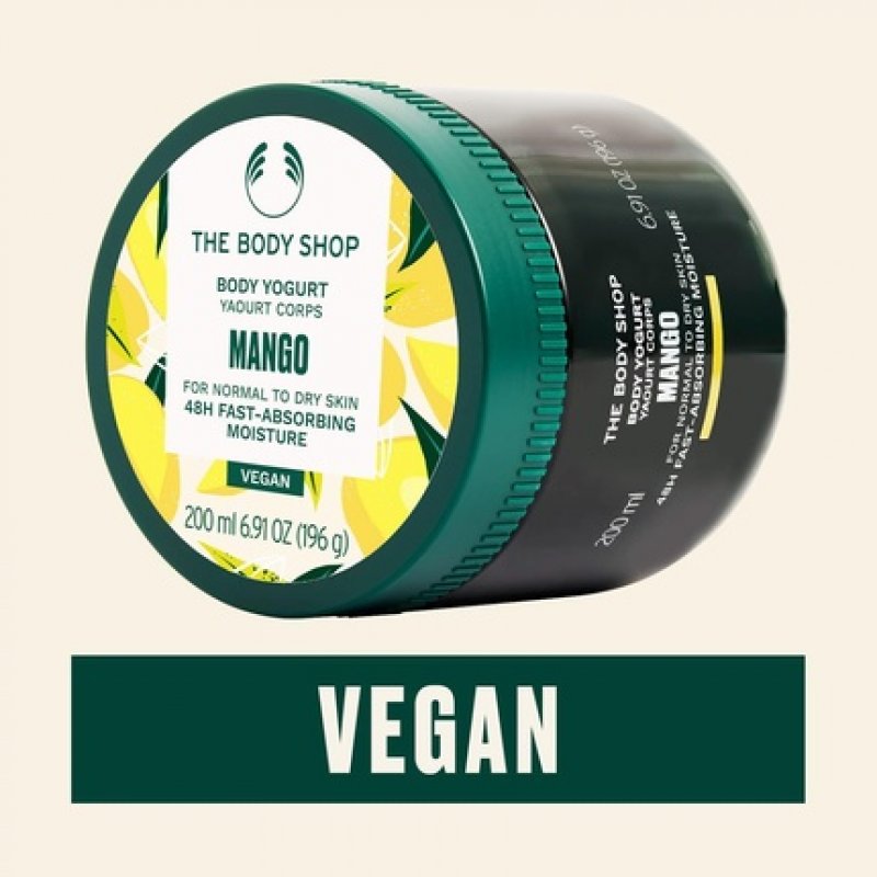 The Body Shop Mango Body Yogurt Light Moisturizer for Normal to Dry Skin 196ml