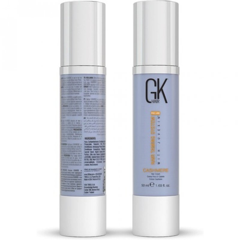 GK HAIR Global Keratin Leave in Cashmere Hair Smoothing and Styling Cream 1.69 Fl Oz/50ml