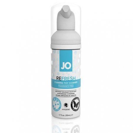 System JO Refresh Foaming Sex Toy Cleaner 50ml - Hygiene for Sexual Health