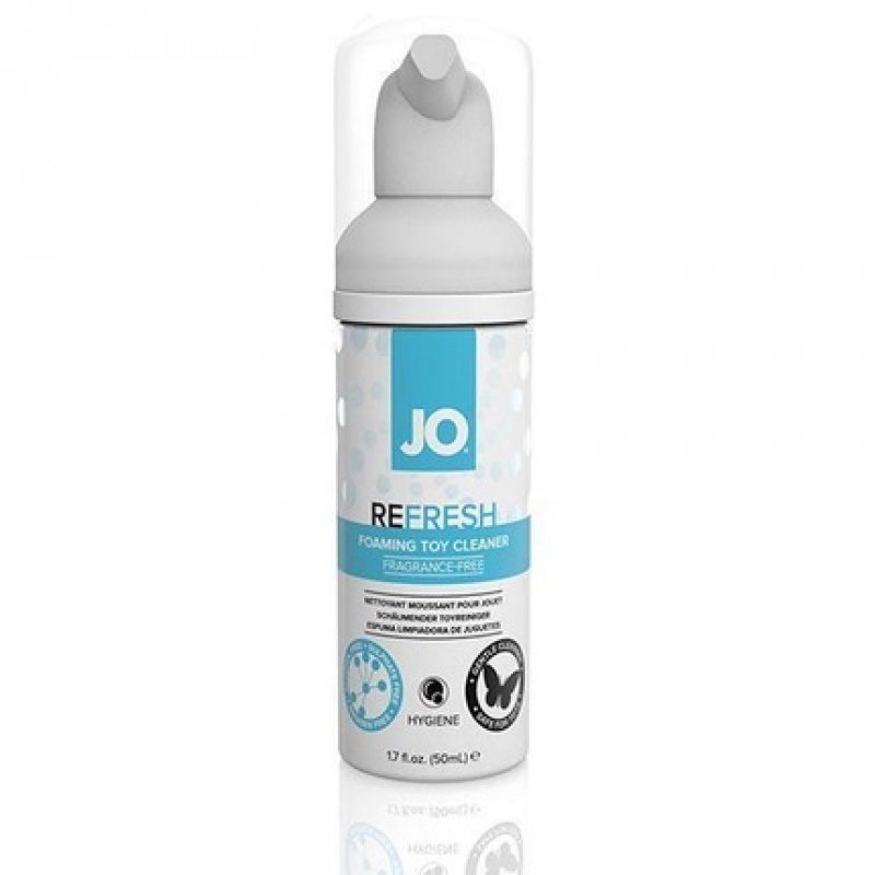 System JO Refresh Foaming Sex Toy Cleaner 50ml - Hygiene for Sexual Health