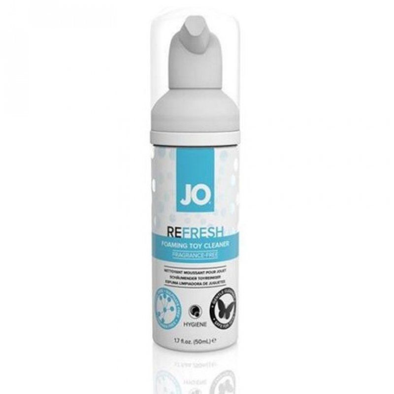 System JO Refresh Foaming Sex Toy Cleaner 50ml - Hygiene for Sexual Health