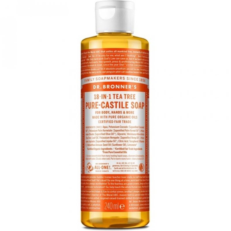 Dr. Bronner's Tea Tree Liquid Soap 240ml