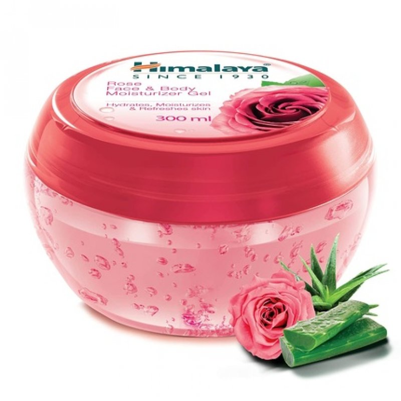 Himalaya Rose Face and Body Moisturizer Gel with Damask Rose 300ml