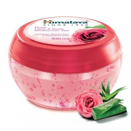 Himalaya Rose Face and Body Moisturizer Gel with Damask Rose 300ml