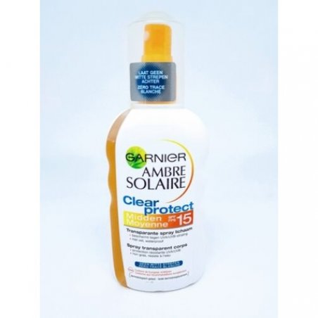 Garnier Ambre Solaire Clear Protect Body Spray SPF15 200ml