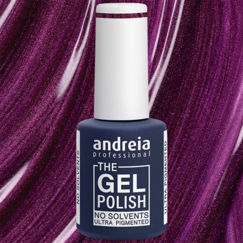Andreia Professional The Gel Polish Solvent and Odor Free Gel Metallic Purple