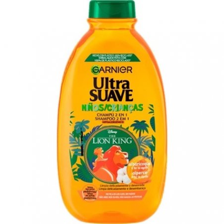 Garnier Ultra Soft Apricot 2-in-1 Shampoo for Children - Easy to Untangle