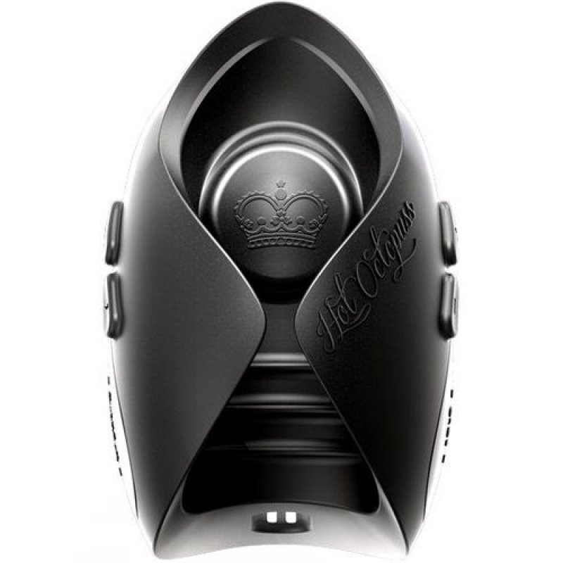 Hot Octopuss Pulse Solo Lux Masturbateur de poche Noir Acrylonitrile-Butadiène-Styrène (ABS), Silicone