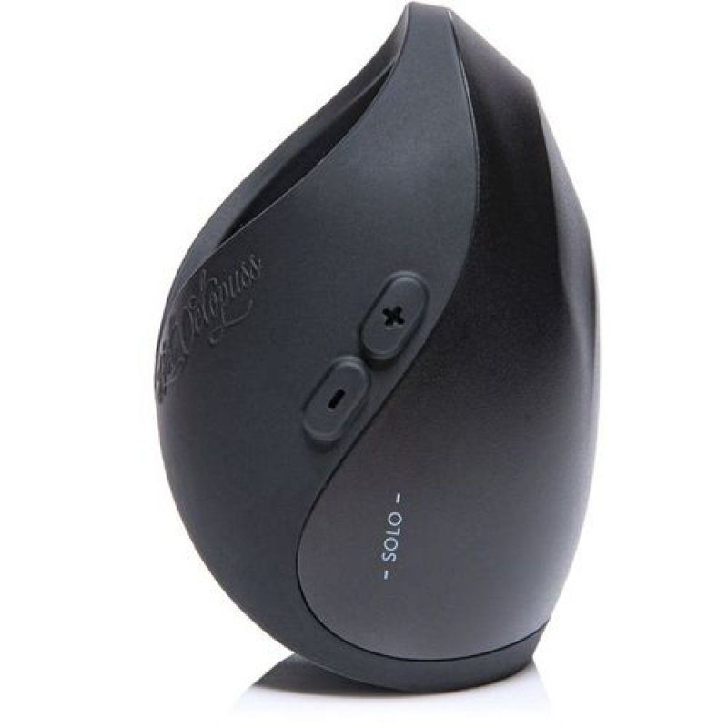 Hot Octopuss Pulse Solo Lux Masturbateur de poche Noir Acrylonitrile-Butadiène-Styrène (ABS), Silicone