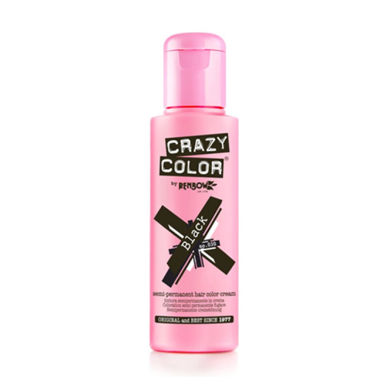 CRAZY COLOR Black 100 ml