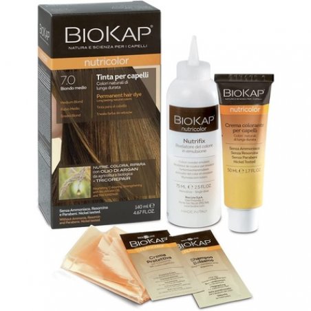 Biokap Tinta X Capelli 7.0 Medium Blonde Hair Dye