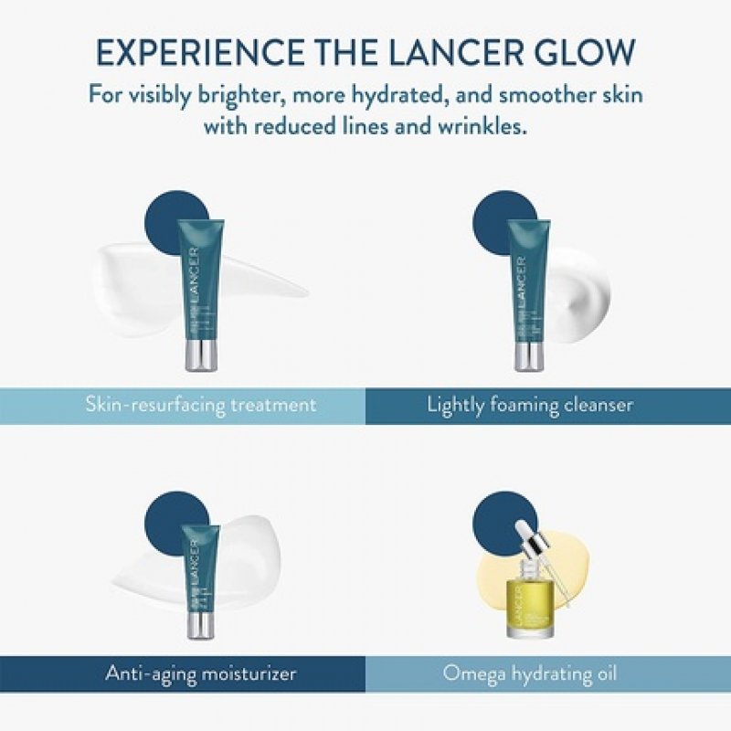 Lancer Skincare The Method Intro Kit for Normal to Combination Skin