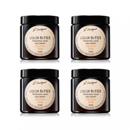 Bio Dr. Feelgood Cocoa Butter Moisturizer for Soft Smooth Skin 125ml - Pack of 4