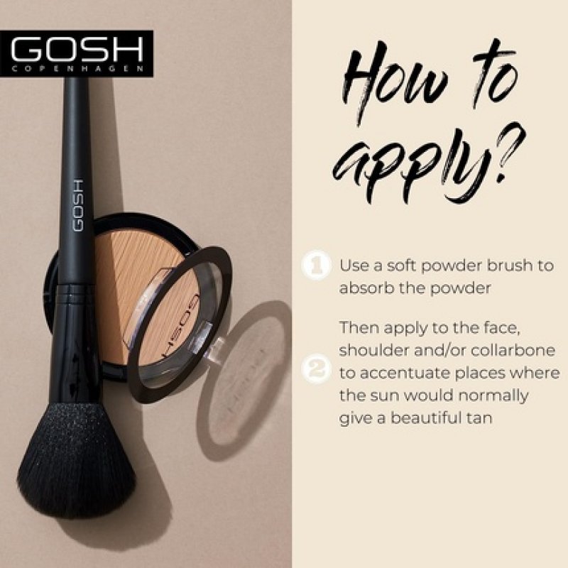Gosh Copenhagen Bronzing Powder 02 Natural Glow
