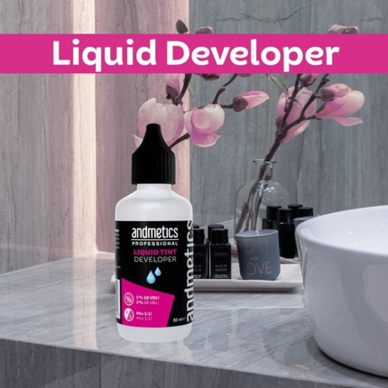 Andmetics Liquid Developer for Easy and Quick Color Mixing 50ml
