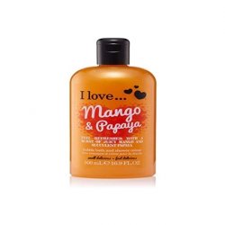 I Love... Mango & Papaya Bubble Bath and Shower Creme 500ml