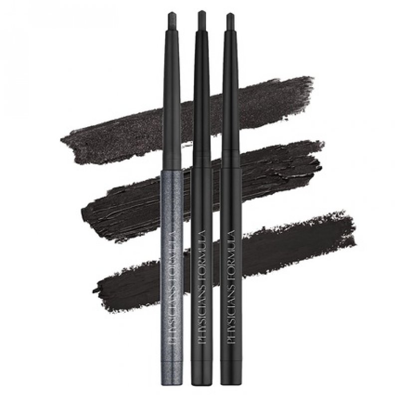 Physicians Formula Eye Booster Gel Black Eyeliner Set Shimmer Satin Matte Water-Resistant Smudge Resistant Lasts All Day
