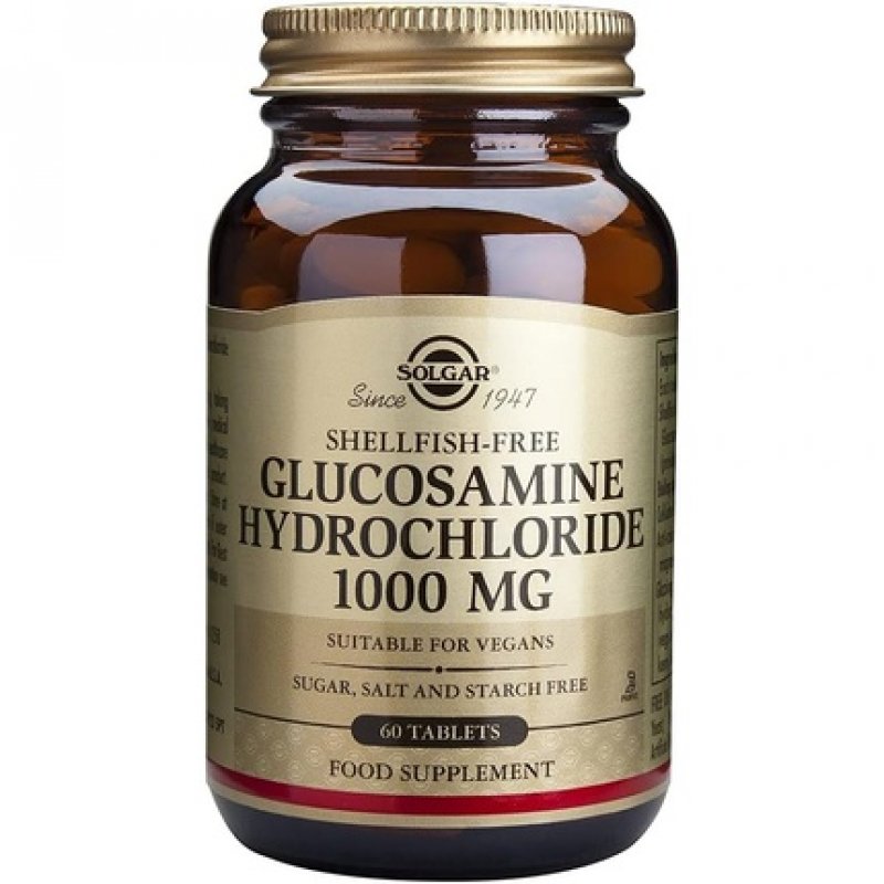 Solgar Glucosamine Hydrochloride 1000 Mg Tablets - Pack Of 60