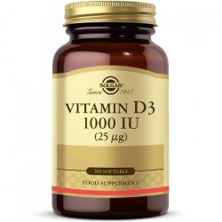 Solgar Vitamin D3 1000 IU Vitamine unique