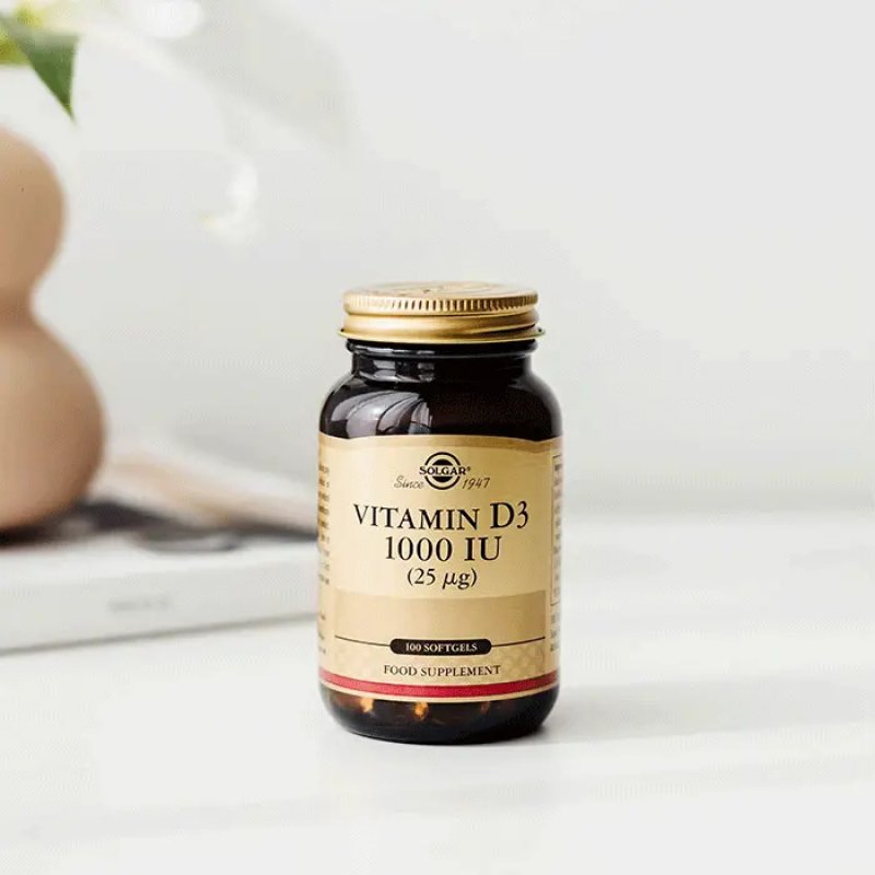 Solgar Vitamin D3 1000 IU Single vitamin