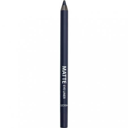Gosh Matte Eyeliner In Mysterious Night Blue, Creamy Soft Texture For Easy