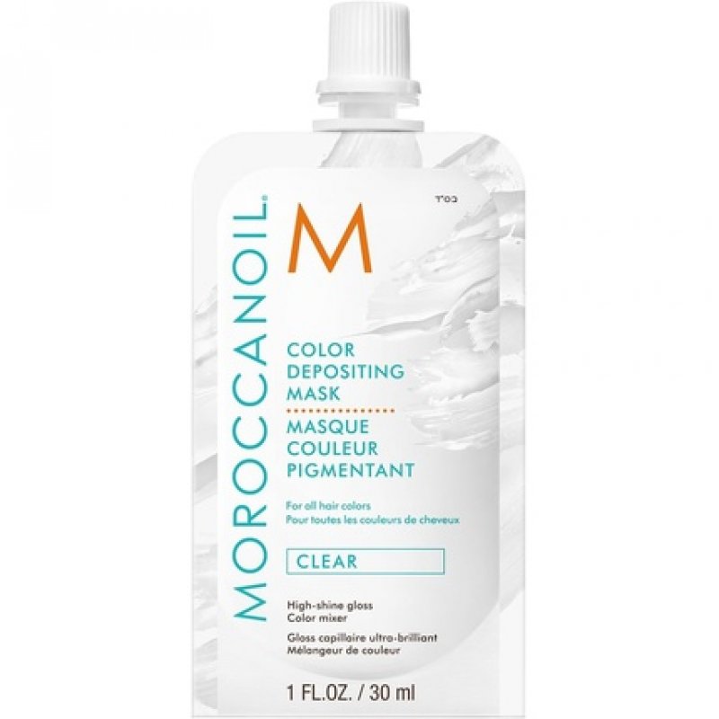 Moroccanoil High Shine Gloss Colour Depositing Mask Clear 30ml