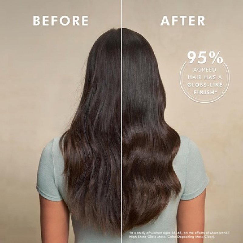 Moroccanoil High Shine Gloss Colour Depositing Mask Clear 30ml