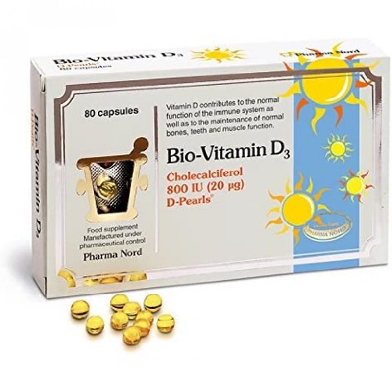 Pharma Nord D-Pearls 20mcg 120 Capsules