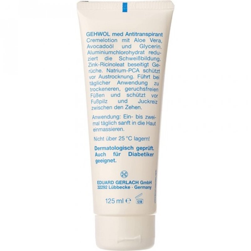 Gehwol Med Anti-Perspirant Deodorant Lotion 125ml