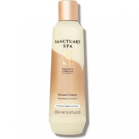 Sanctuary Spa Natural Shower Cream Gel - Cruelty Free and Vegan 250ml