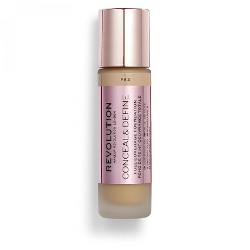 Makeup Revolution Conceal and Define Concealer Full Coverage Matte Finish C4.5 0.7 Fl Oz