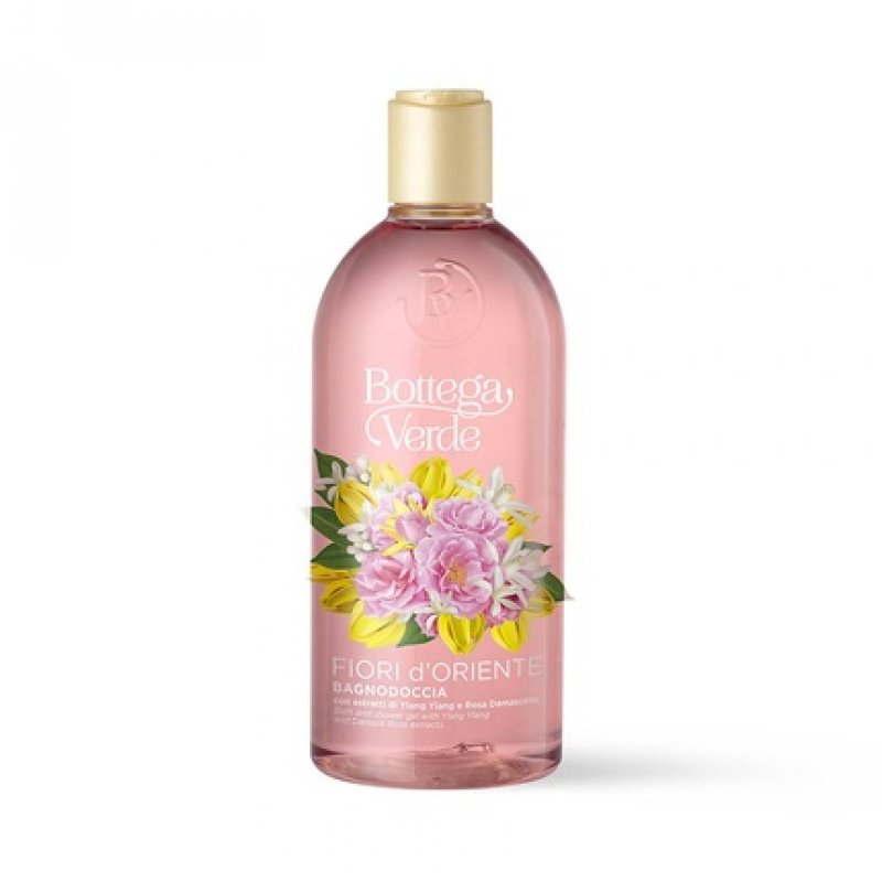 Bottega Verde Fiori d'Oriente Shower Gel with Ylang Ylang and Damask Rose Extracts 400ml