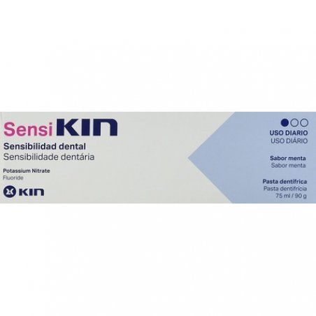 Sensi Kin Toothpaste 75ml ~ Sensitive Teeth Relief, Potassium Nitrate Fluoride