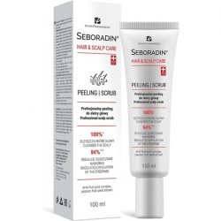 Seboradin Hair Scalp Scrub 100ml Scalp Exfoliator with AHA Formula Gentle Cleaning and Sebum Regulation Hair Treatment