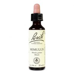 Bach Flores De Bach Mimulus 20 Ml Glass Bottle With Dropper, 20 Ml