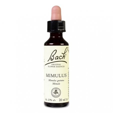 Bach Flores De Bach Mimulus 20 Ml Glass Bottle With Dropper, 20 Ml